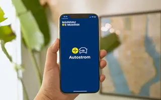 Maingau Autostrom Ladetarif in der App