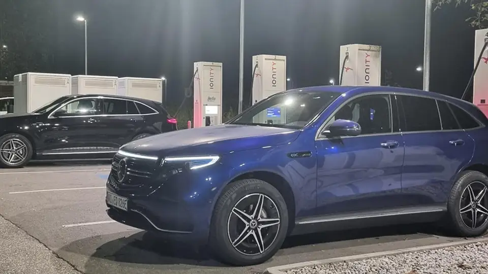 E-Autos von Mercedes EQC