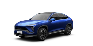Nio EC6 Rending in der Farbe Blau