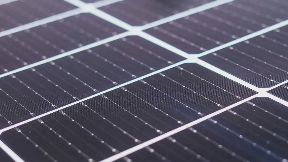 Solarpanel Nahaufnahme