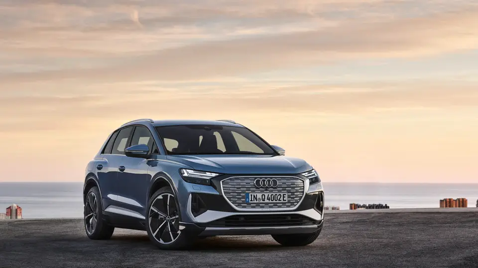 Audi Q4 e-tron von vorne