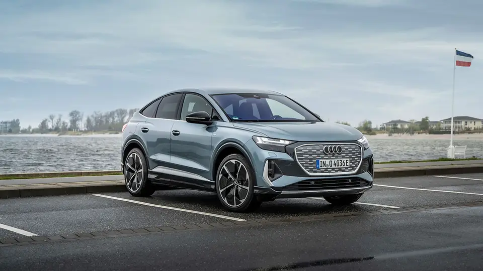 Audi Q4 Sportback e-tron von vorne