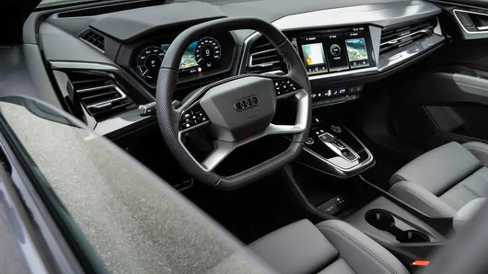 Tolles Features in Verbindung mit einem Audi Q4 Sportback e-tron Leasing Angebot