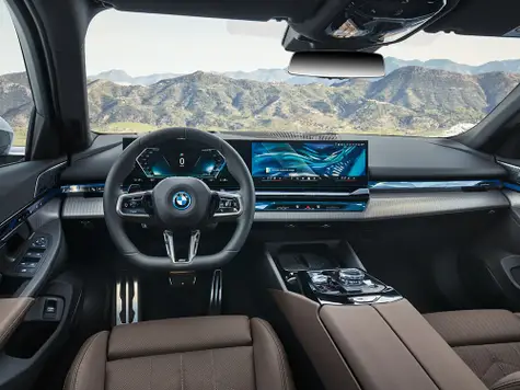 BMW i5 Innenraum