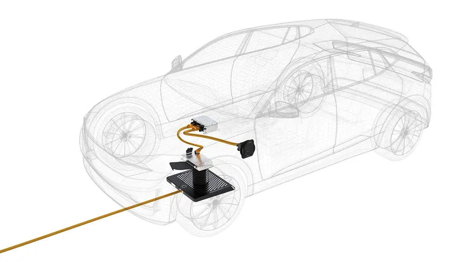 So funktioniert das induktive Laden von E-Autos