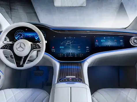KI und autonomes Fahren im Mercedes EQS
