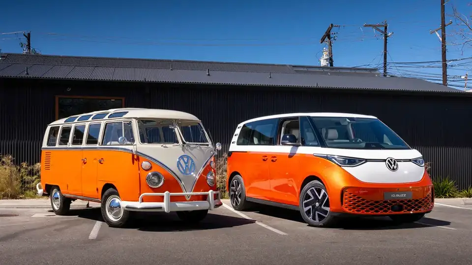 VW ID.Buzz und VW T1