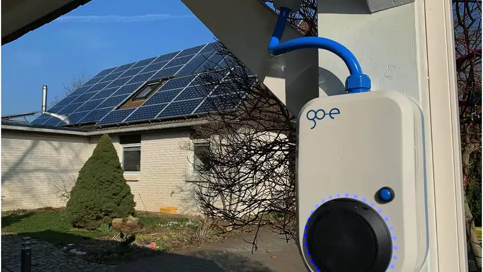 go-eCharger HOMEfix beim Laden mit PV-Strom