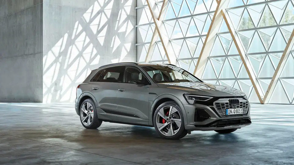 Audi Q8 e-tron von vorne
