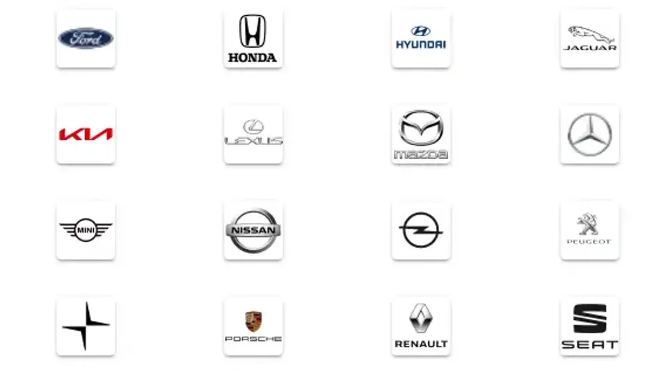 Elektroauto Marken Logos Übersicht