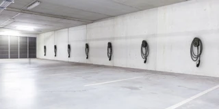 Firmenwagen Wallboxen in der Tiefgarage