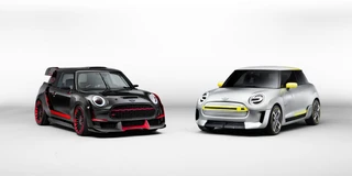 E-Autos zwei MINI SE Concept von Vorne