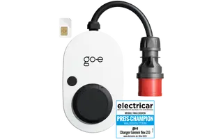 Der go-e Charger Gemini flex 2.0 wurde im Test von electricar als Preis-Leistungs-Sieger gekürt