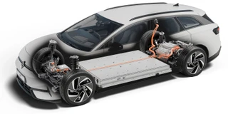 VW ID.7 Tourer mit Batterie und E-Motor