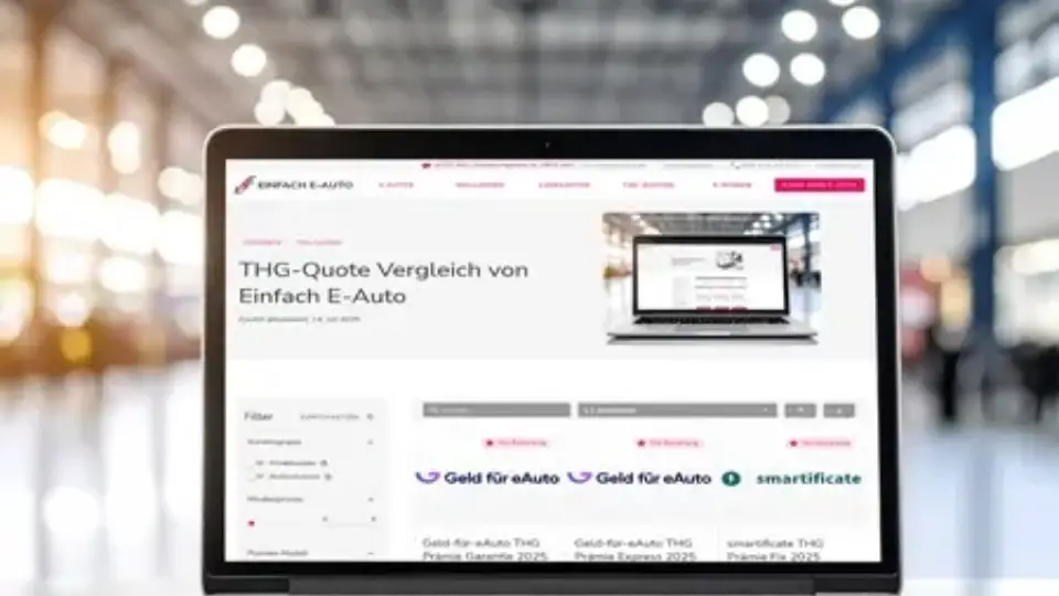 Ein THG-Quoten-Vergleich hilft dir, den richtigen THG-Vertrag abzuschließen