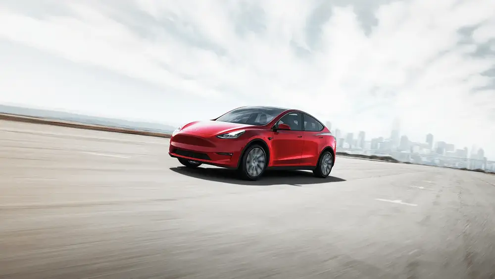 Tesla Model Y Hinterrad