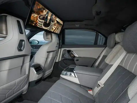 BMW i7 xDrive60 Innenraum mit Executive-Bestuhlung