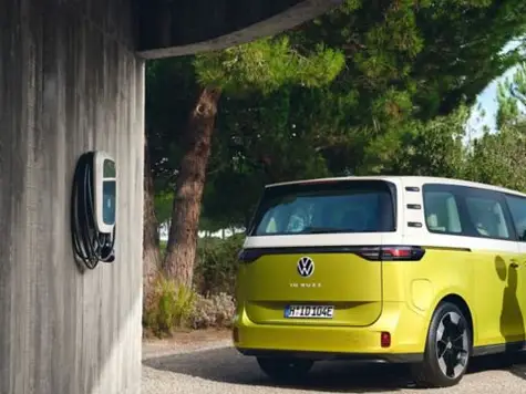 VW ID.Buzz beim Laden