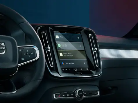 Volvo C40 Recharge Android Auto
